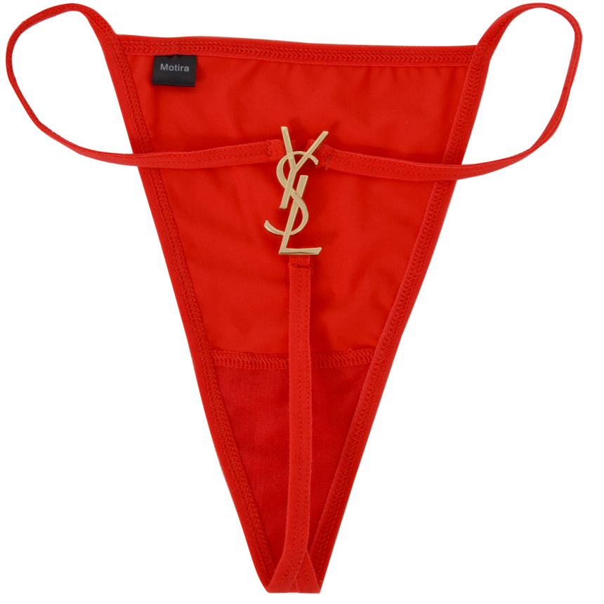 Reworked YSL thong | Red