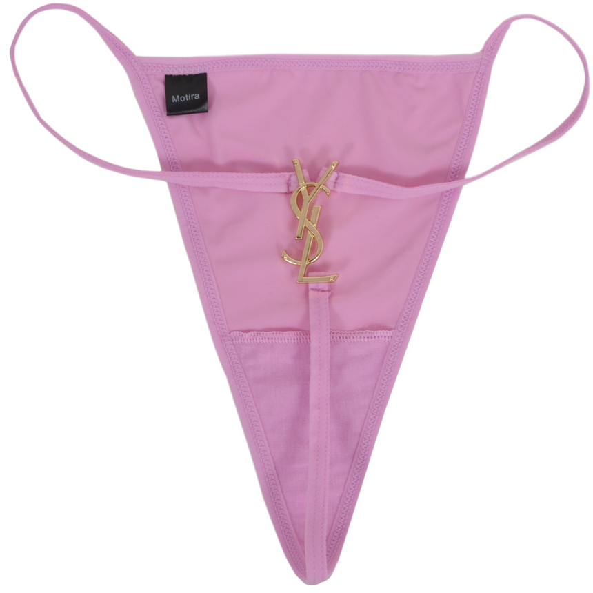 Reworked YSL thong | Pink