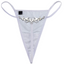 Tribal tattoo Thong | White